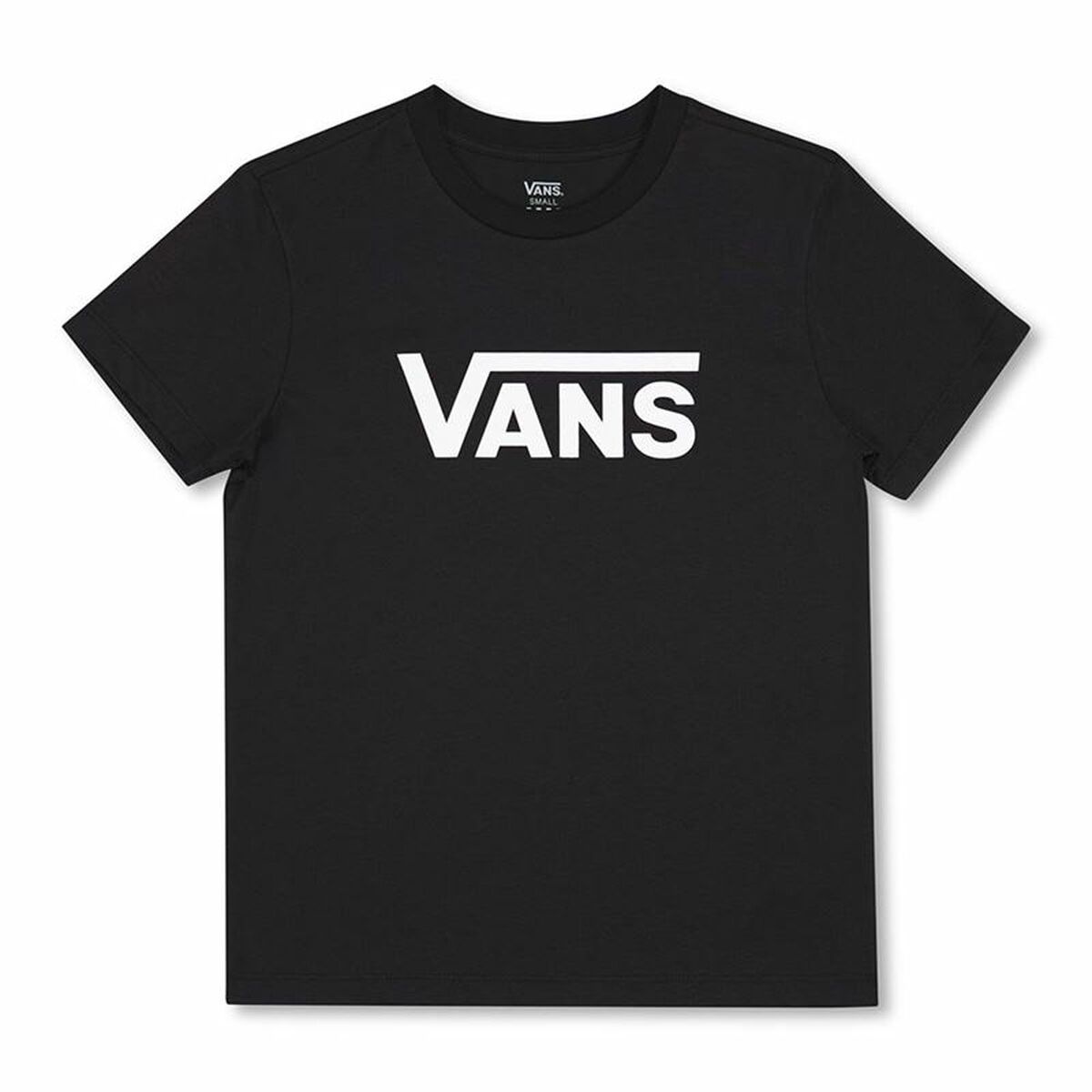 Women’s Short Sleeve T-Shirt Vans Drop V SS Crew-B Black M