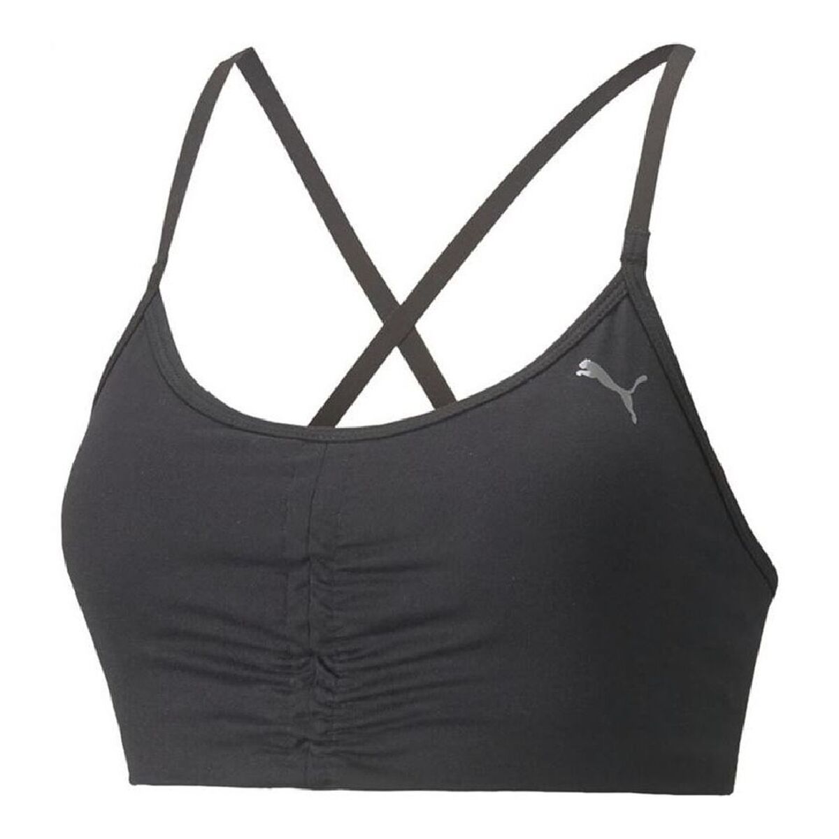 Sports Bra Puma Low Impact Studio Foundation Black XS