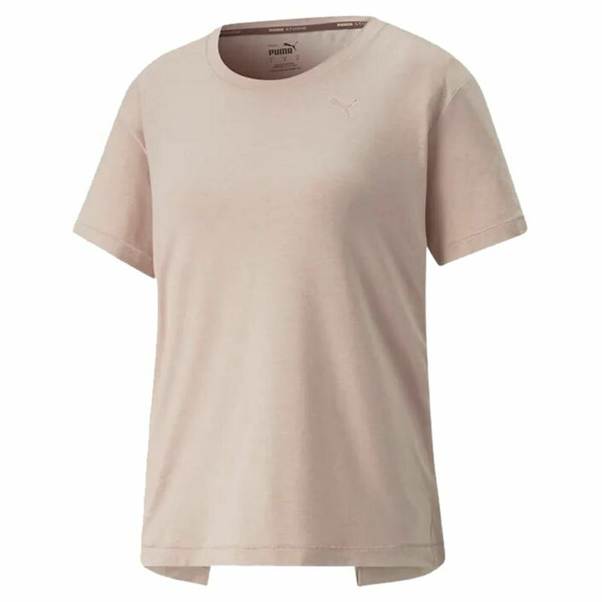 Short-sleeve Sports T-shirt Puma Studio Trend Pink M