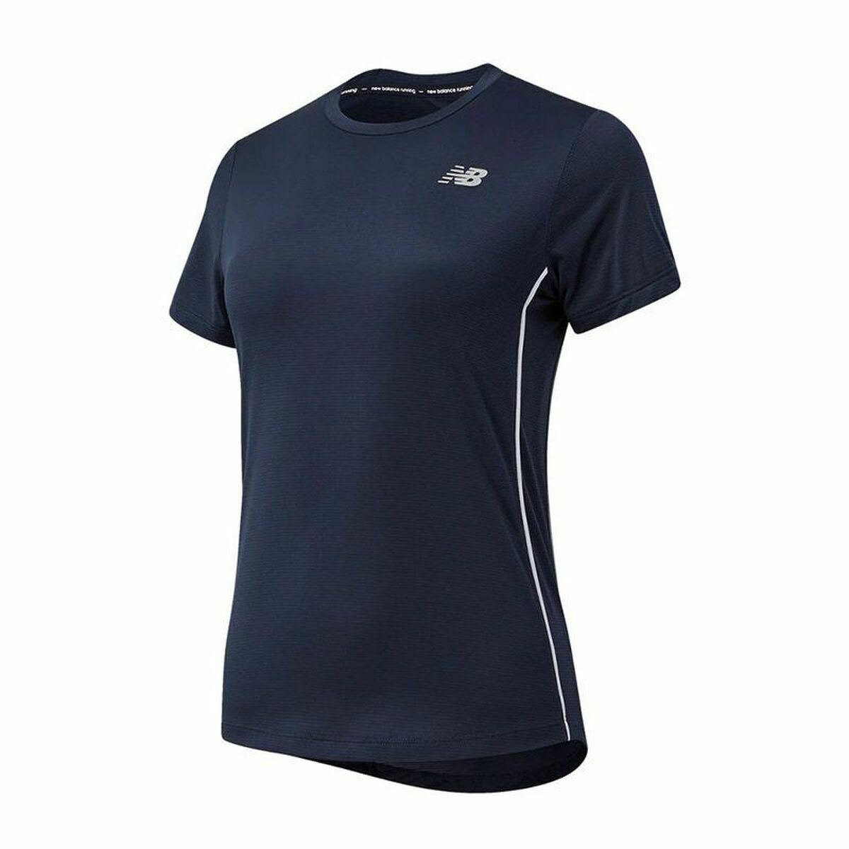 Men’s Short Sleeve T-Shirt New Balance Accelerate Dark blue XS