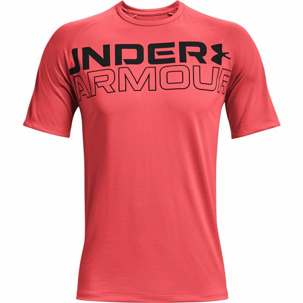 Men’s Short Sleeve T-Shirt Under Armour Tech 2.0 Red XL