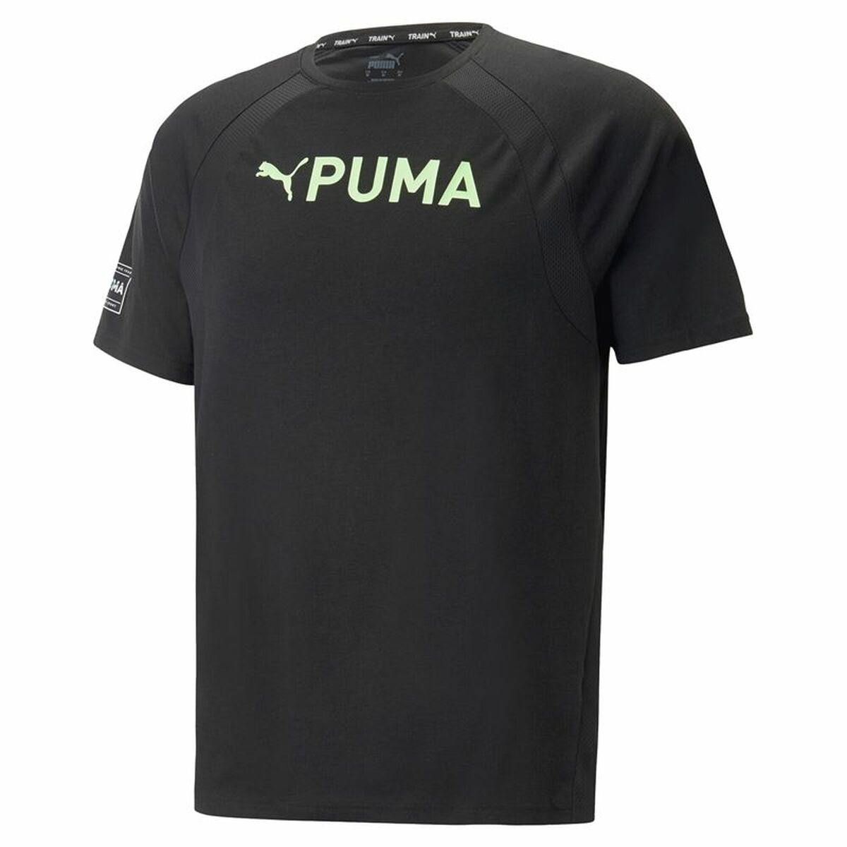 Men’s Short Sleeve T-Shirt Puma Ultrabreathe Triblend Black S