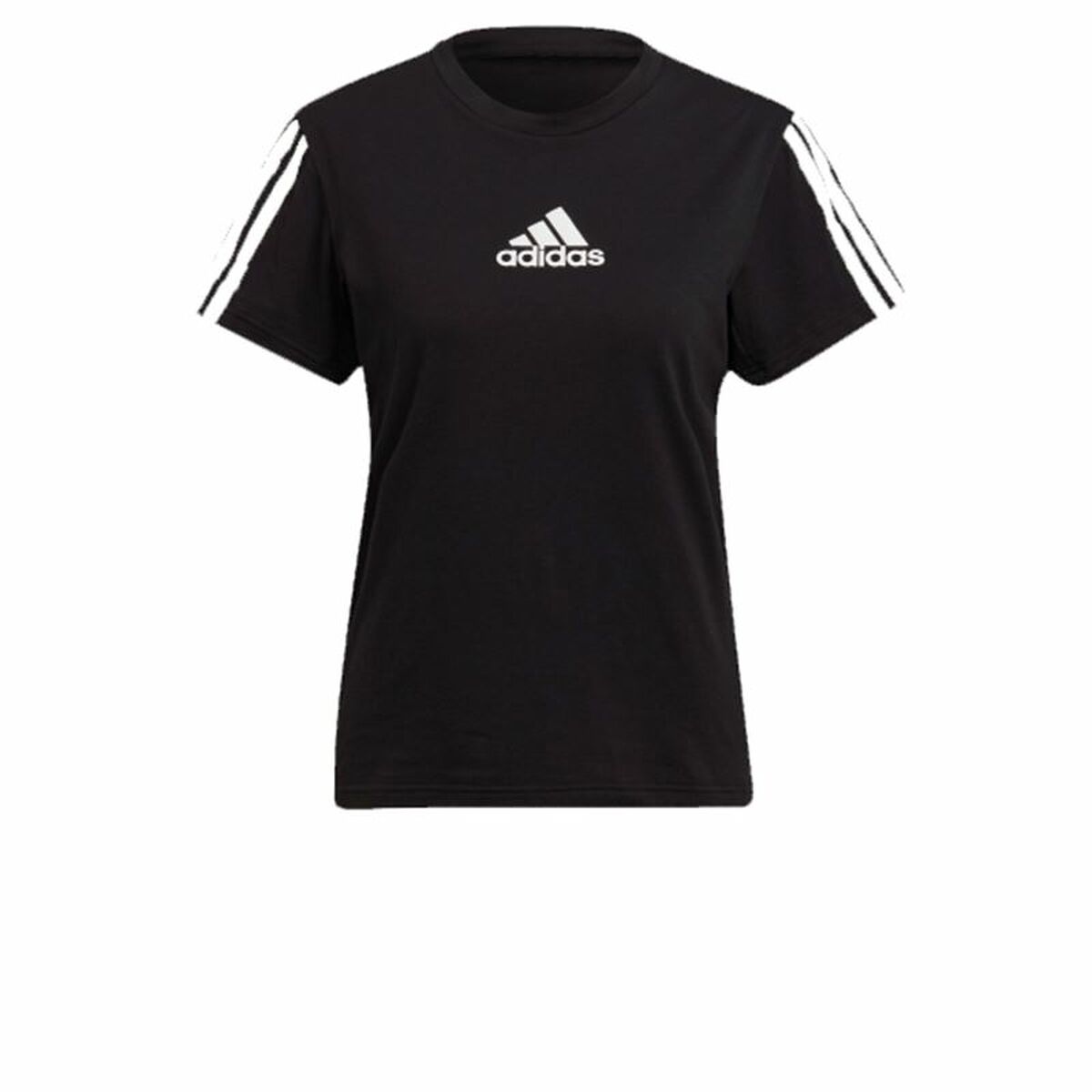 Women’s Short Sleeve T-Shirt Adidas TC Black L