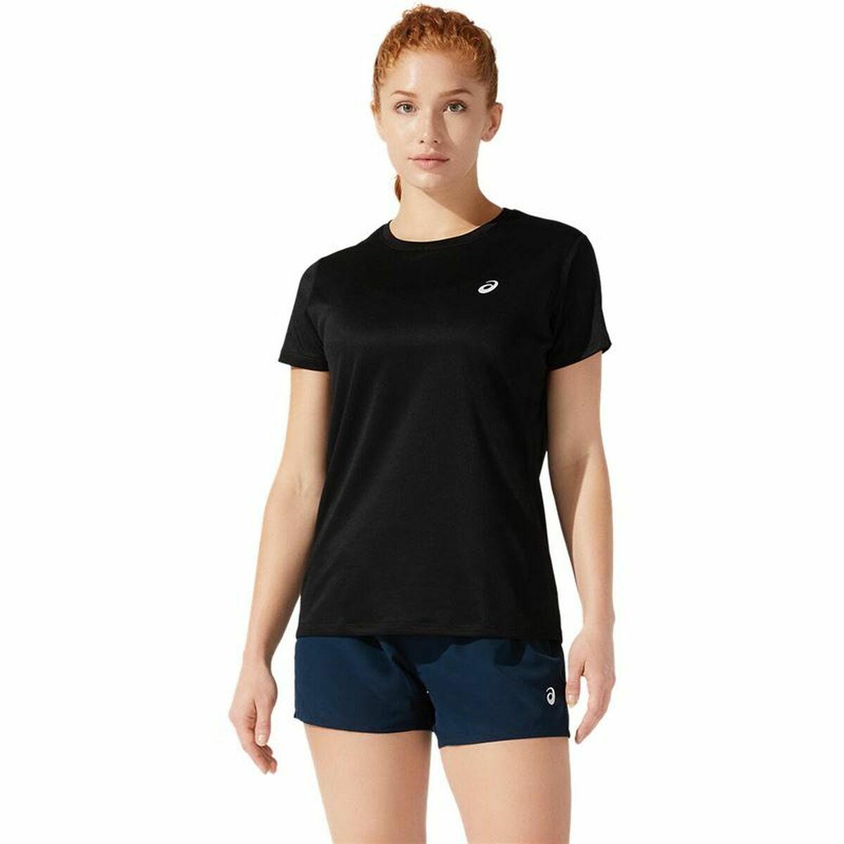 Women’s Short Sleeve T-Shirt Asics Core SS Black S