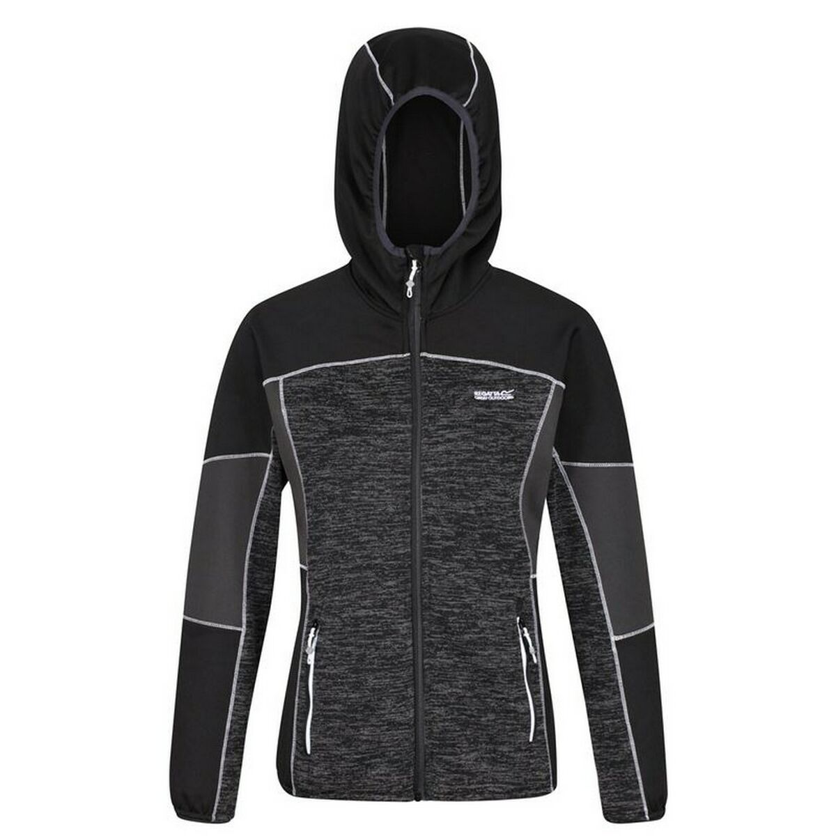 Women's Sports Jacket Regatta Walbury II Full Zip Black 18