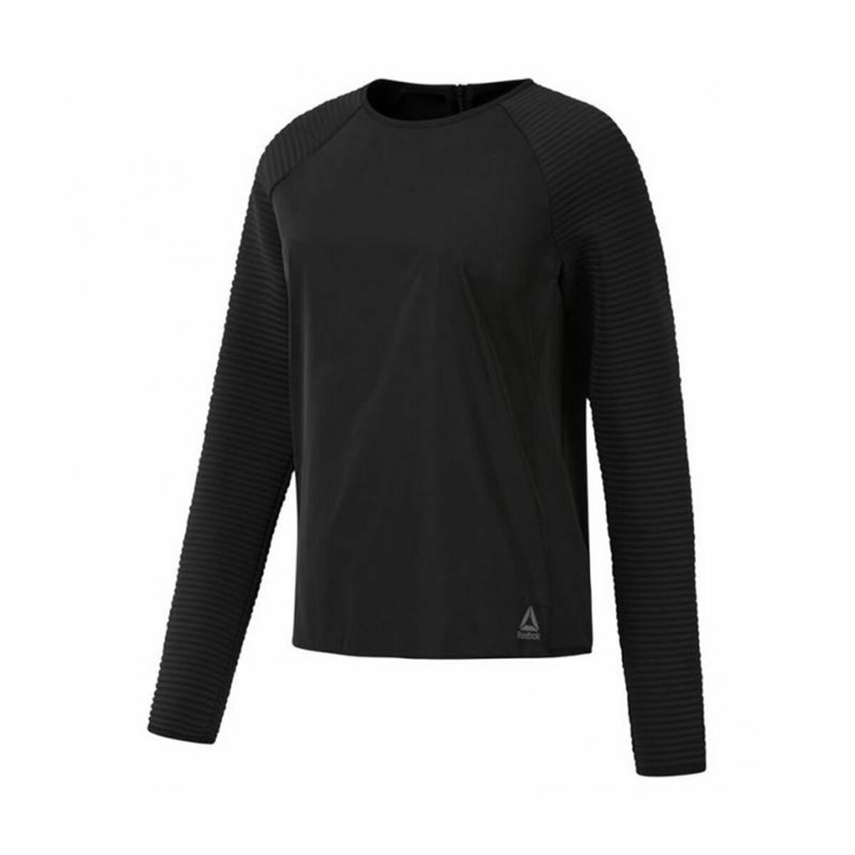Women’s Long Sleeve T-Shirt Reebok Thermowarm Deltapeak Black S