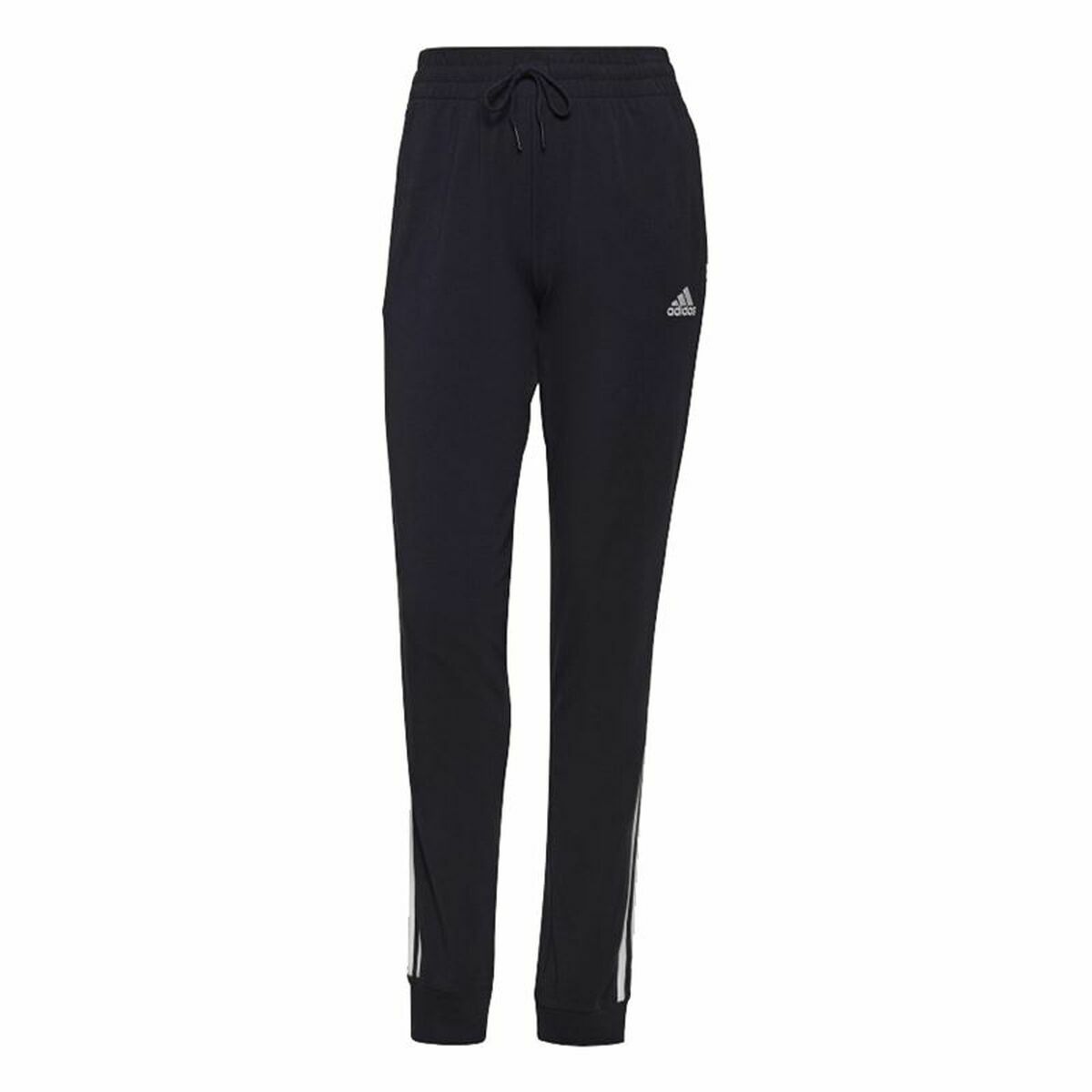 Adult's Tracksuit Bottoms Adidas  Essentials 3 Stripes Lady Blue S