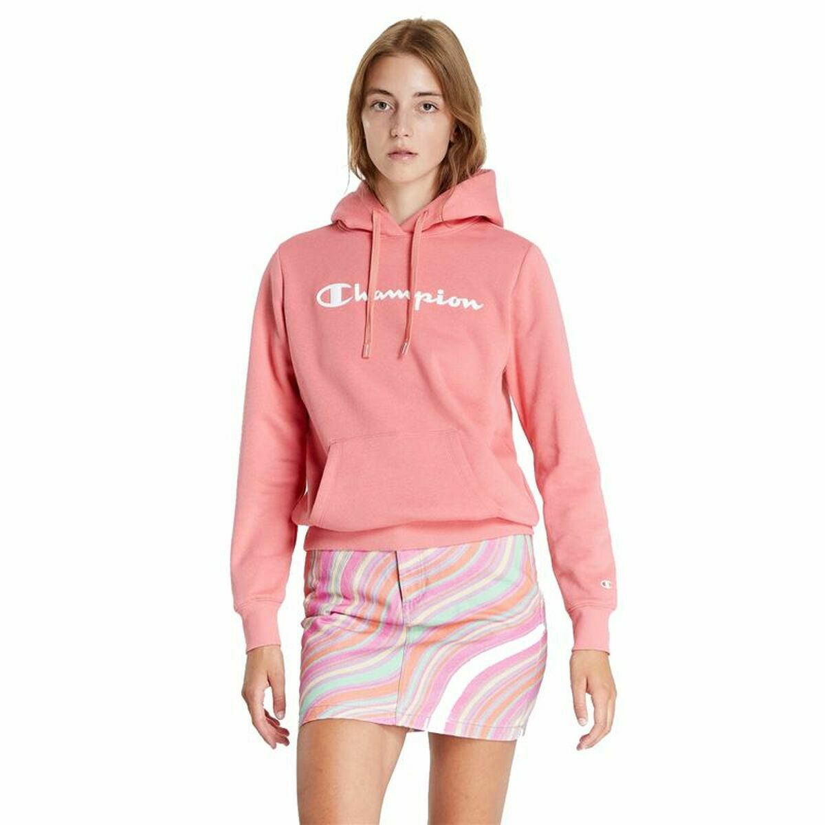 Women’s Hoodie Champion Pink XS