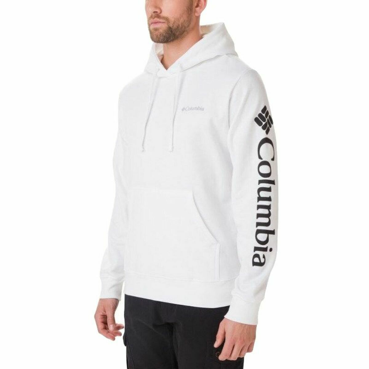 Men’s Hoodie Columbia Viewmont II White S