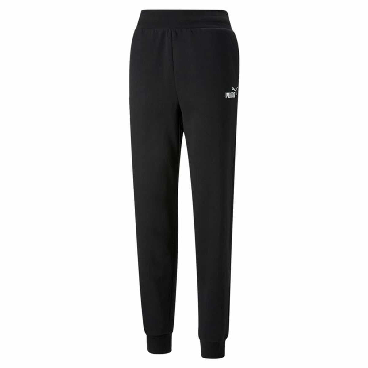 Adult's Tracksuit Bottoms Puma ESS+ Embroidery High-Waist Lady Black S
