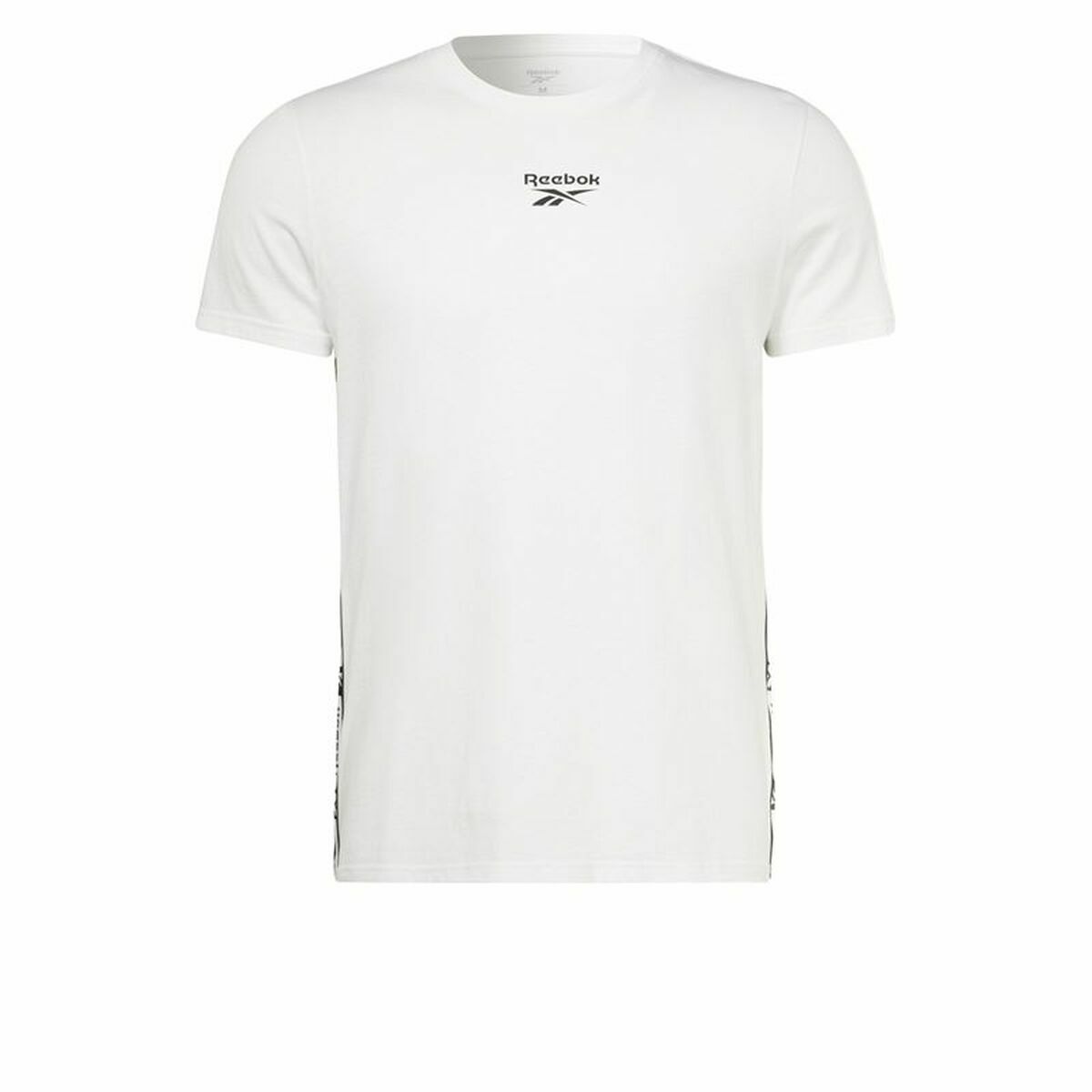 Men’s Short Sleeve T-Shirt Reebok Tape White L
