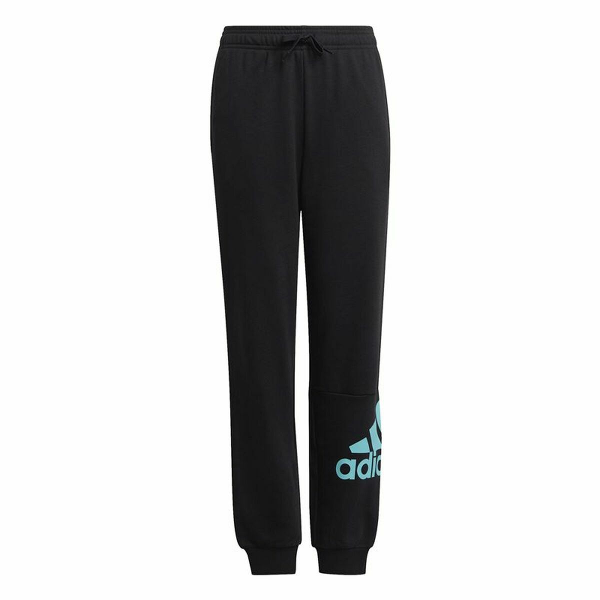 Children's Tracksuit Bottoms Adidas Essentials French Terry Black 9-10 Years