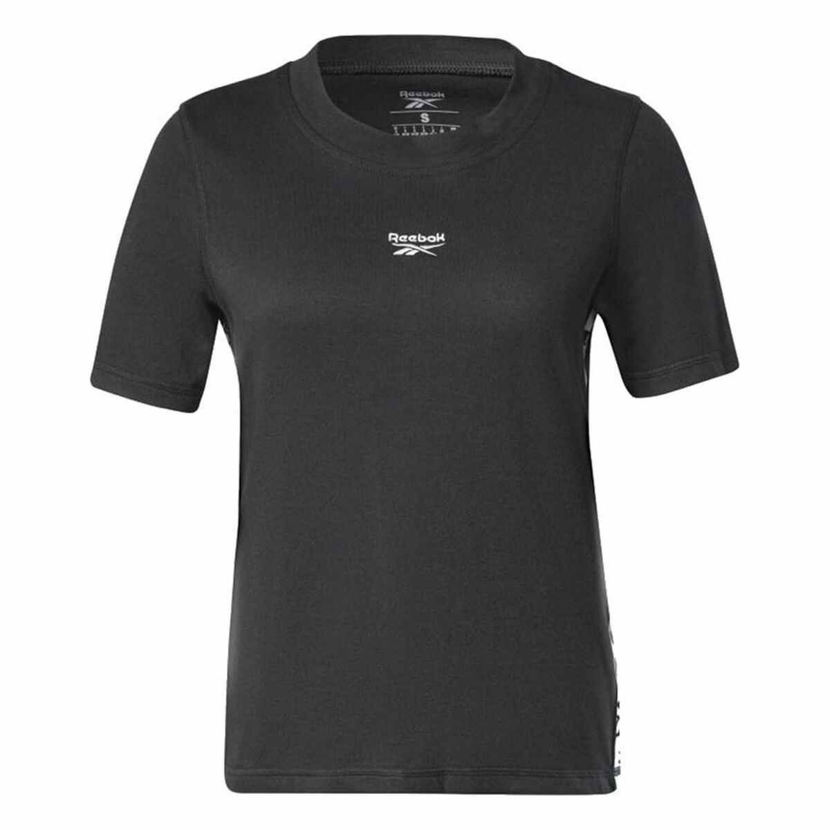 Women’s Short Sleeve T-Shirt Reebok Tape Pack Black M