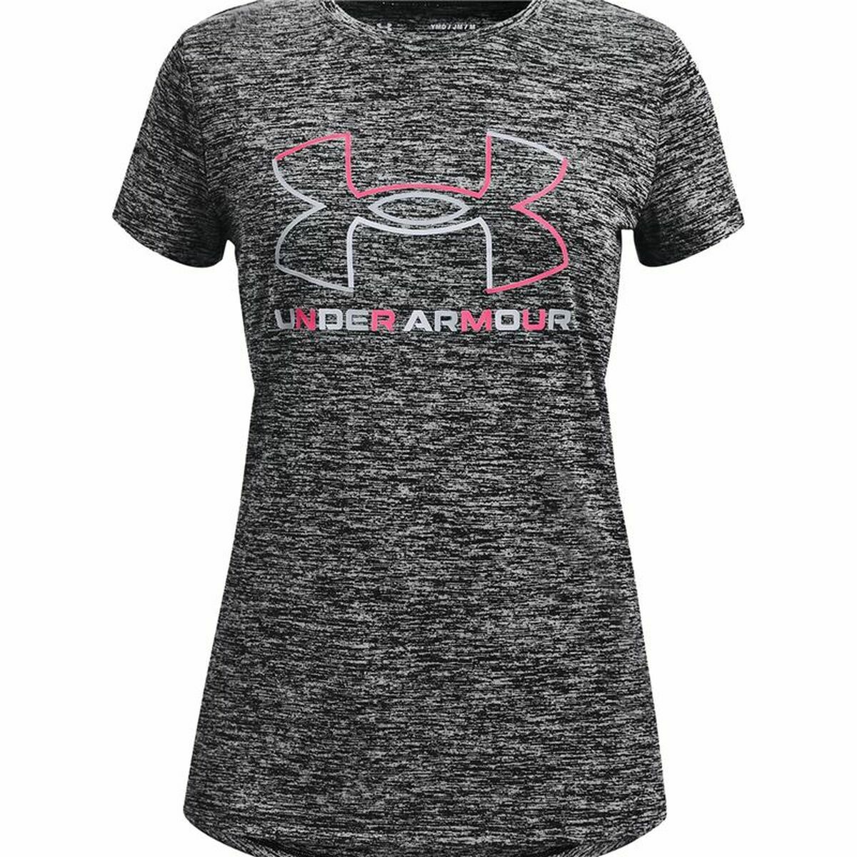 Child's Short Sleeve T-Shirt Under Armour Dark grey 14-16 Years