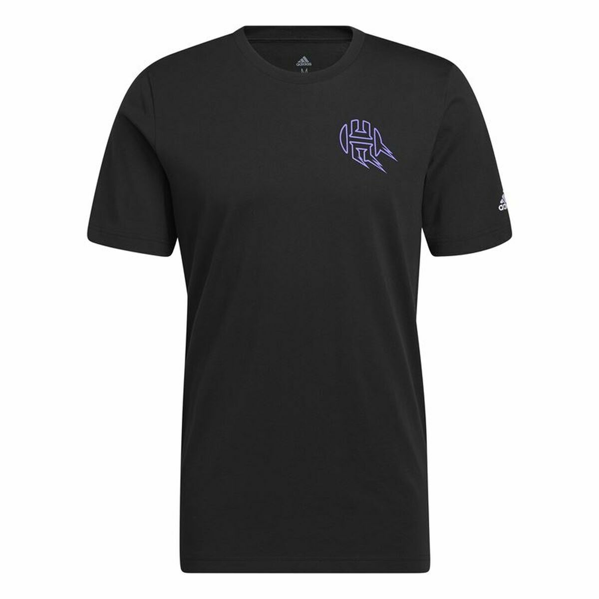 Men’s Short Sleeve T-Shirt Adidas Avatar James Harden Graphic Black S