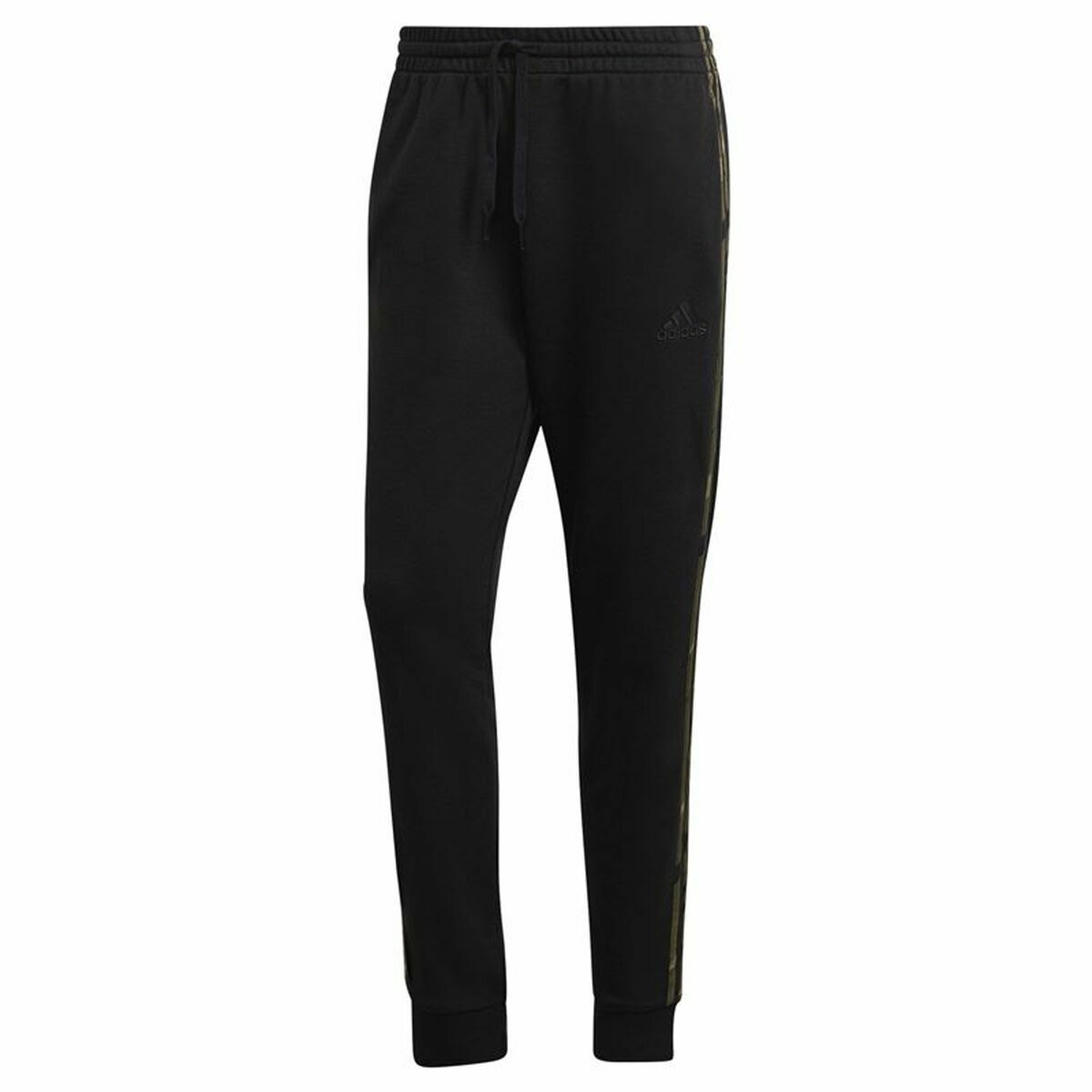 Long Sports Trousers Adidas Essentials Camo Print Black Men M