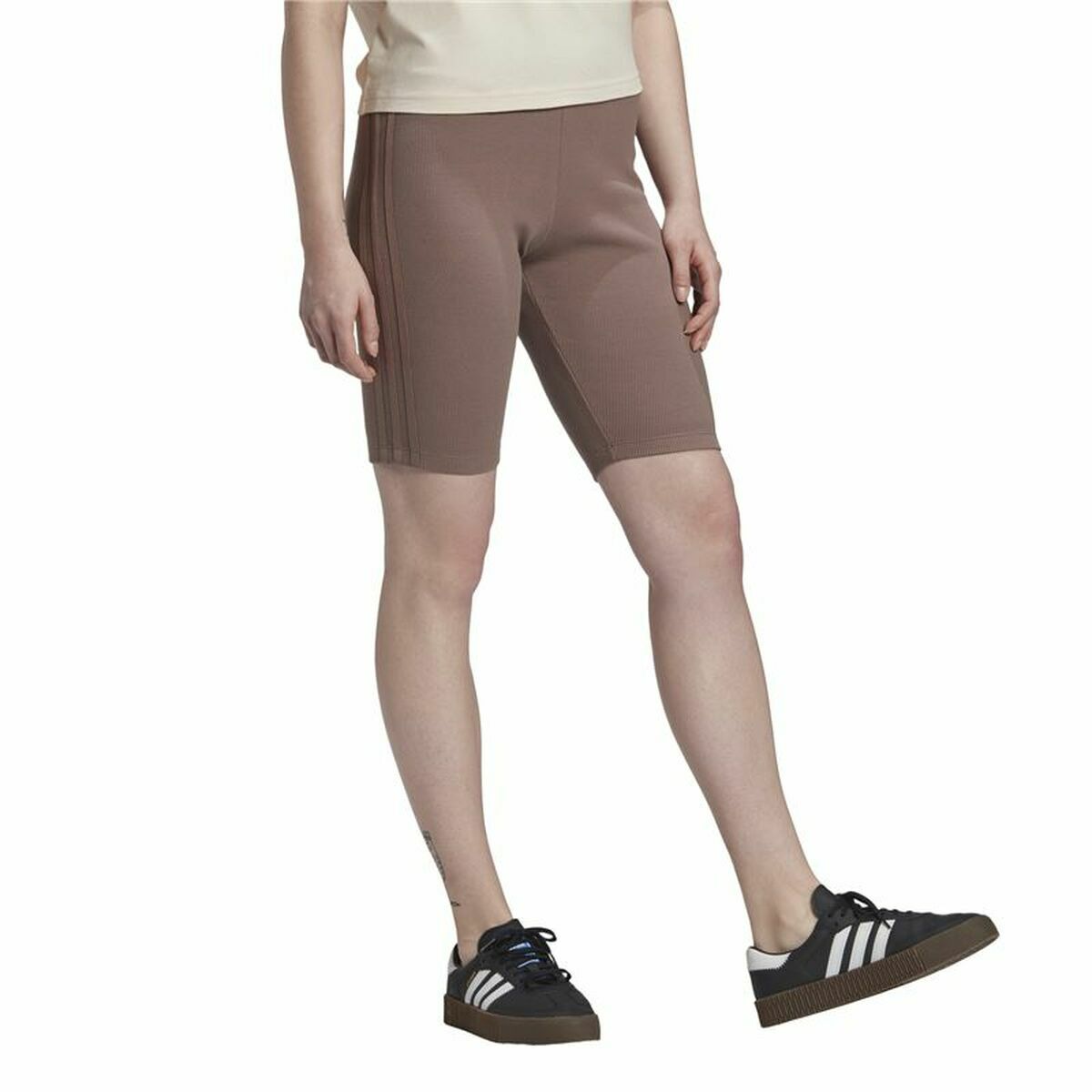 Sport leggings for Women Adidas Bikers Brown 34