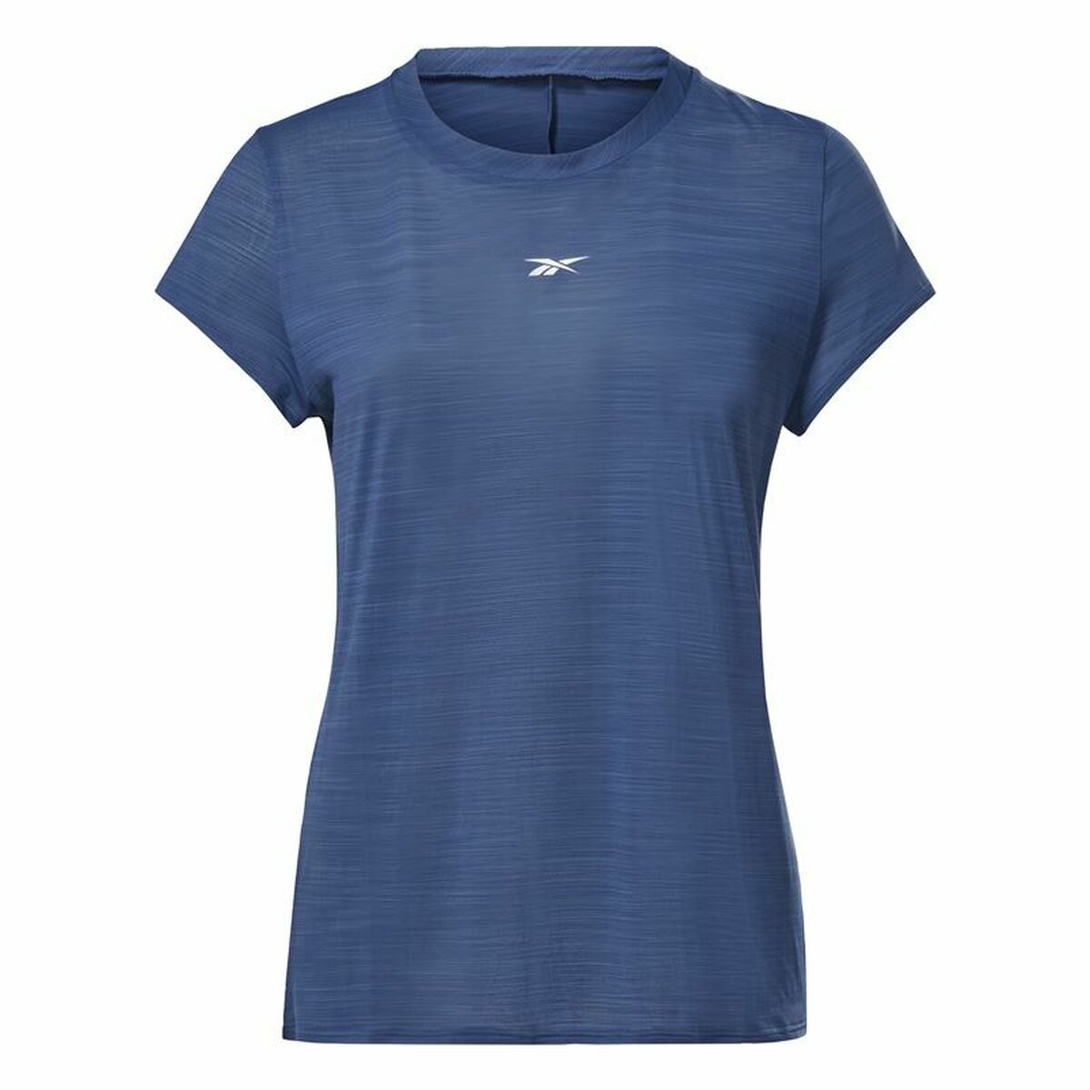 Women’s Short Sleeve T-Shirt Reebok Workout Ready Dark blue S