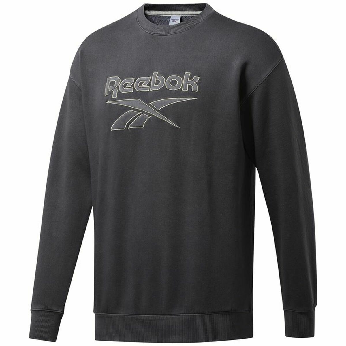 Men’s Sweatshirt without Hood Reebok Classics Premium Dark grey L