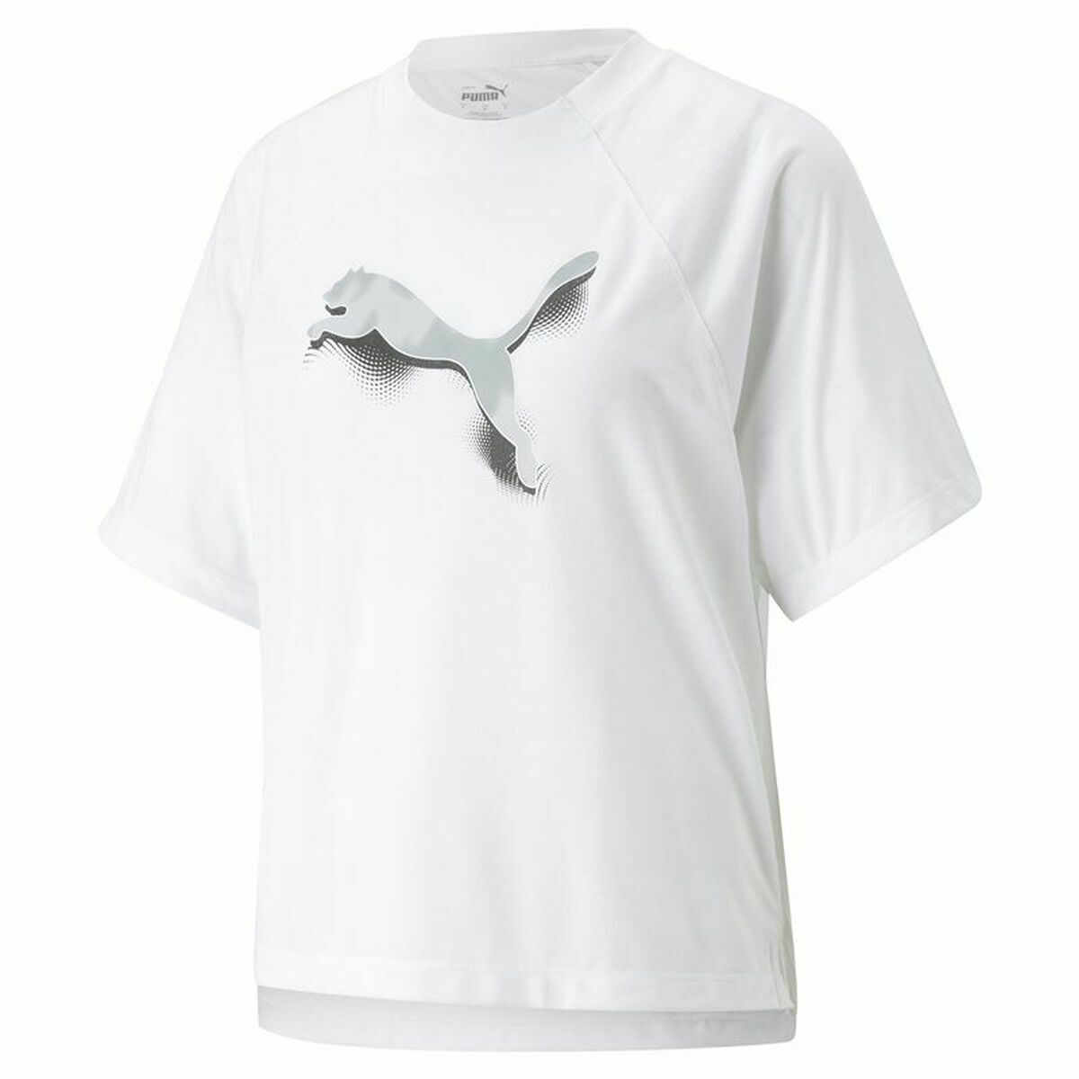 Women’s Short Sleeve T-Shirt Puma Modernoversi White M