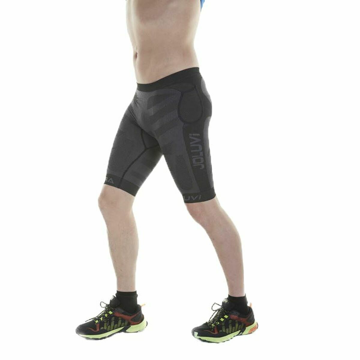 Sports Leggings for Men Joluvi Pro Black L