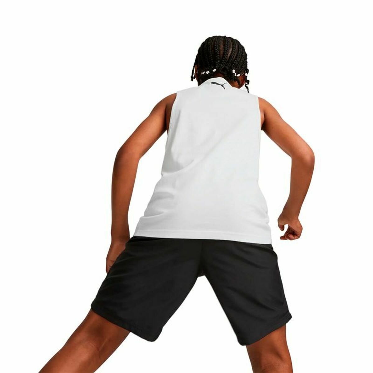 Basketball shirt Puma Tank B White 7-8 Years