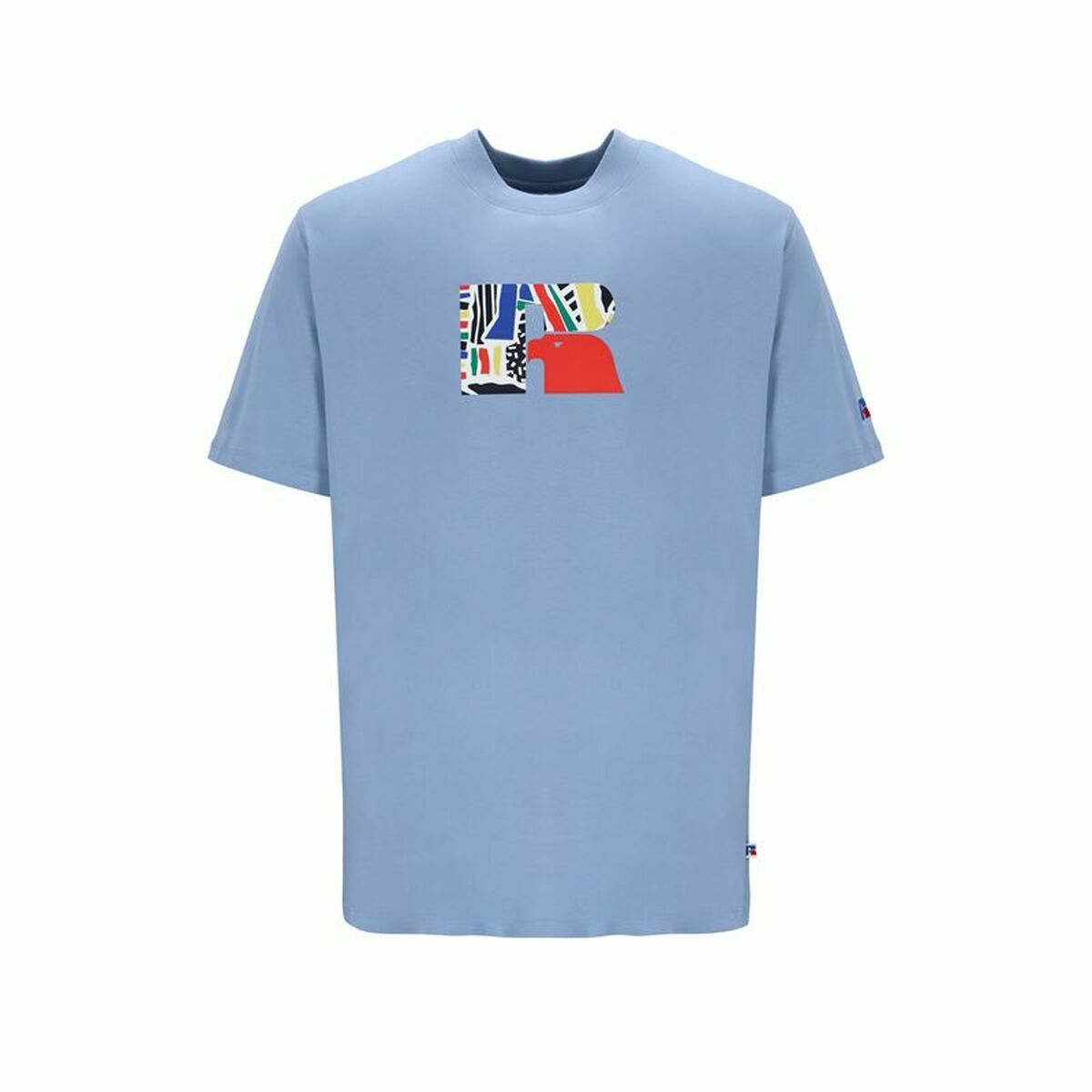 Men’s Short Sleeve T-Shirt Russell Athletic Emt E36211 Blue Indigo M