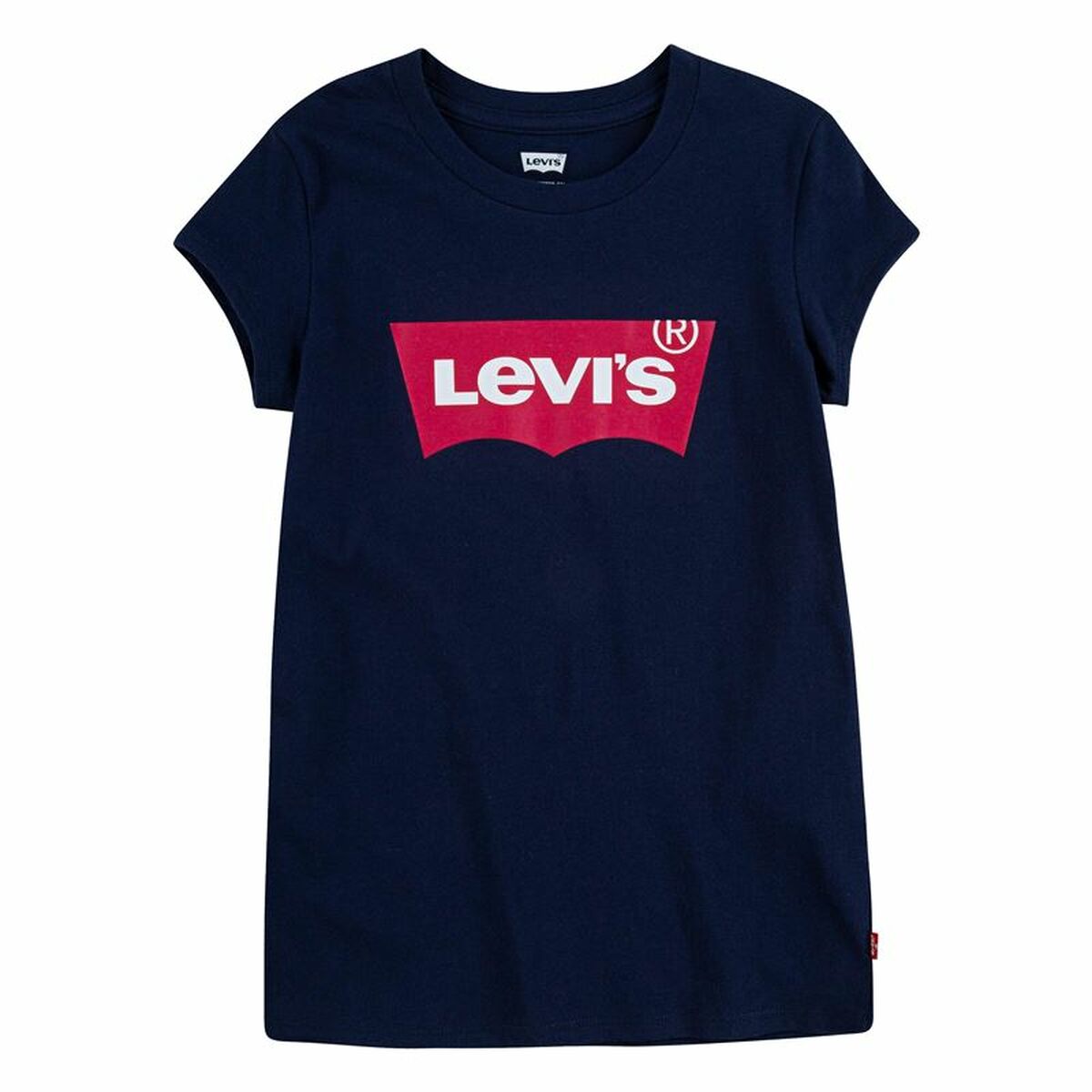 Child's Short Sleeve T-Shirt Levi's Batwing Dark blue 5 Years
