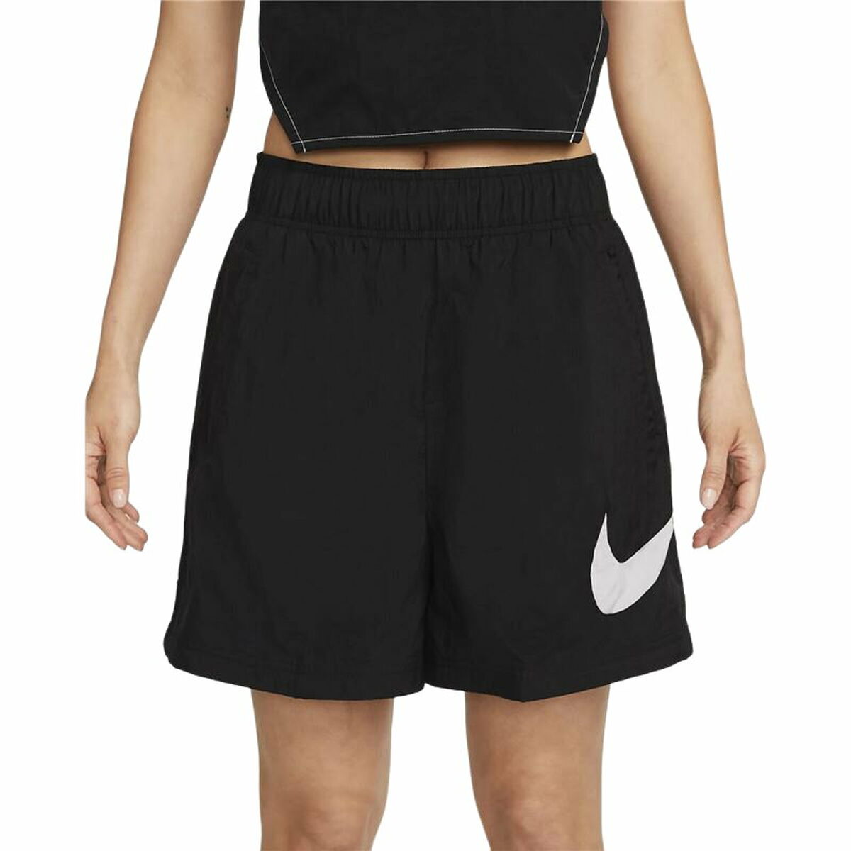 Sports Shorts for Women Nike Sportswear Essential Black M