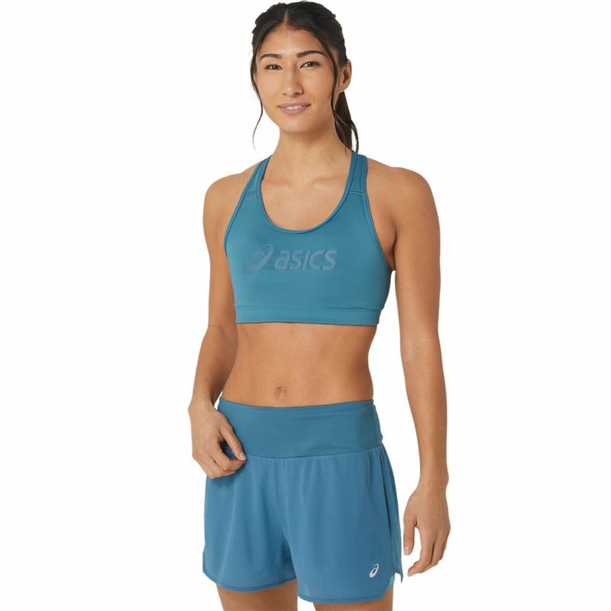Sports Bra Asics Core Logo Indigo L