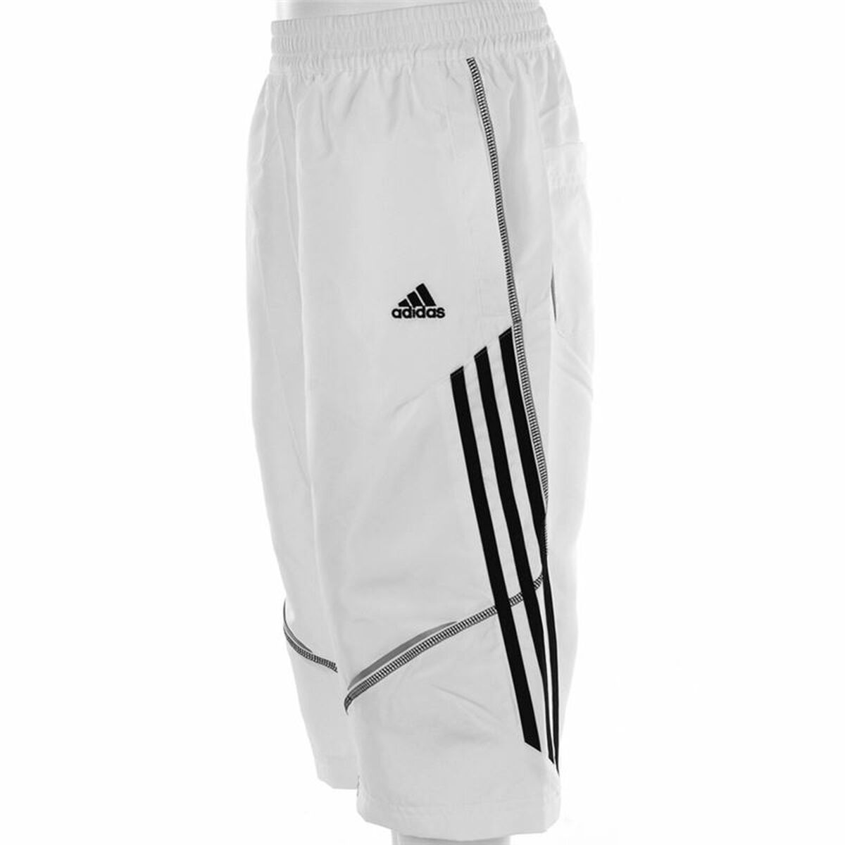 Children’s Sports Shorts Adidas 3/4 White 9-10 Years