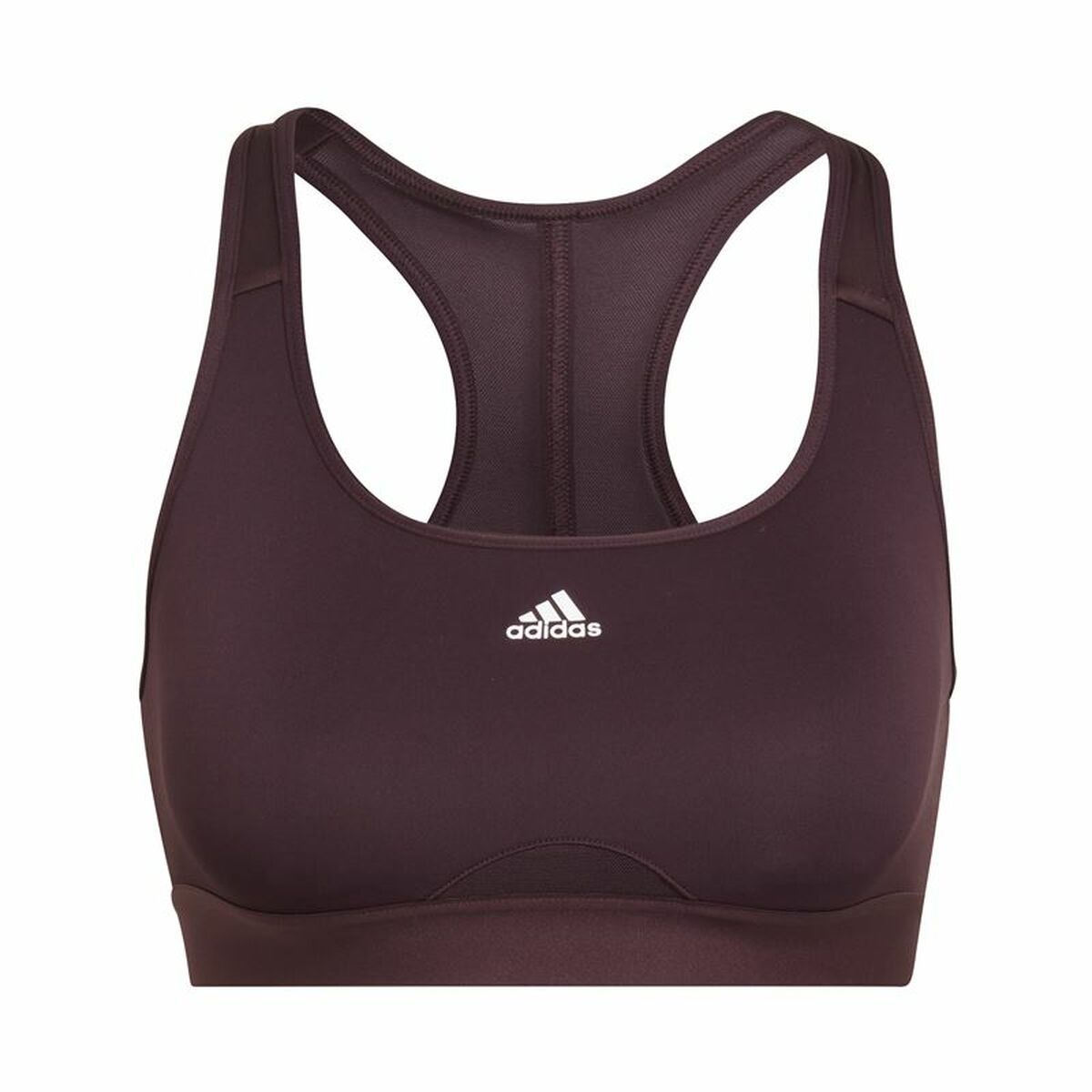 Sports Bra Adidas Powerreact Dark violet 90A-D / 95A