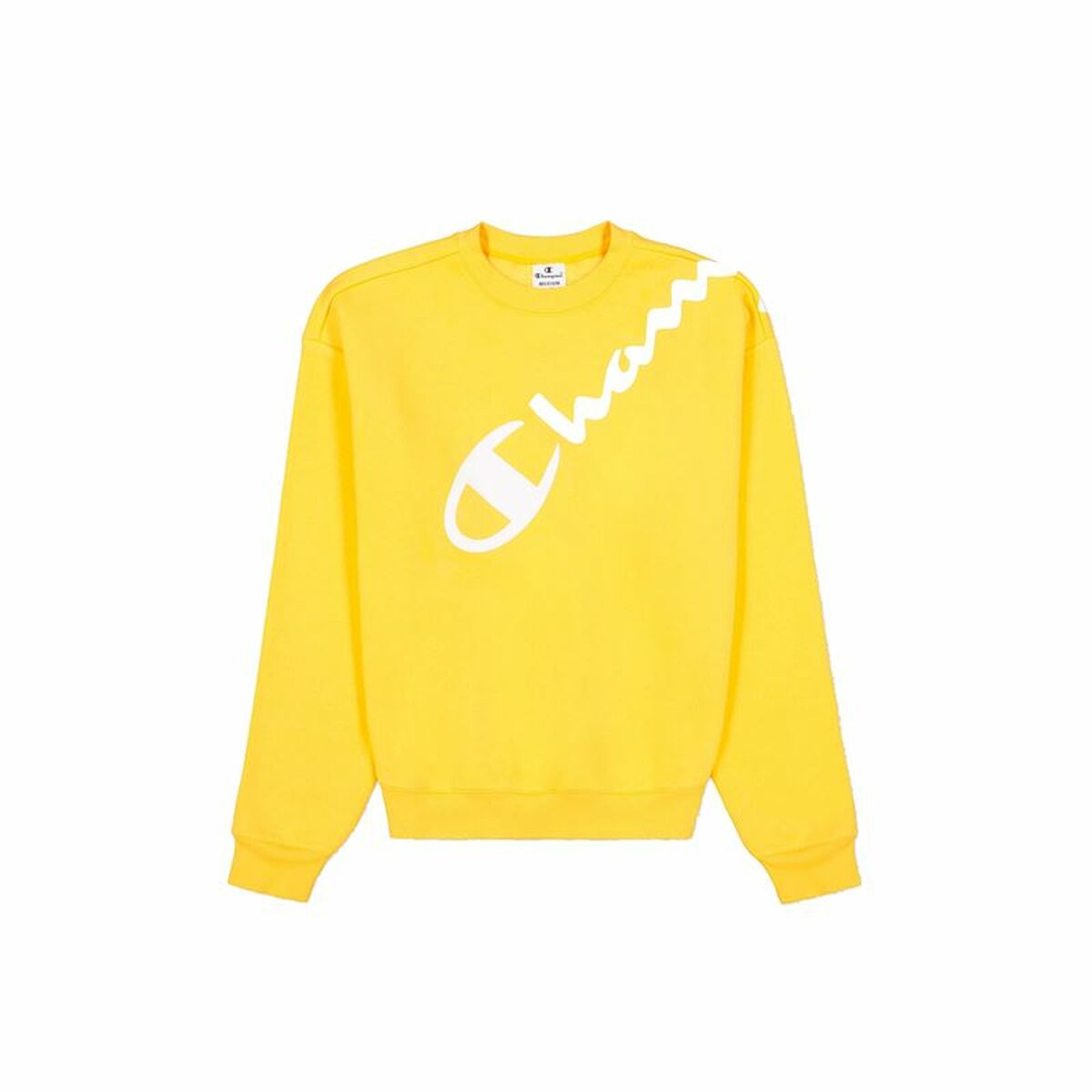 Women’s Sweatshirt without Hood Champion Yellow XS