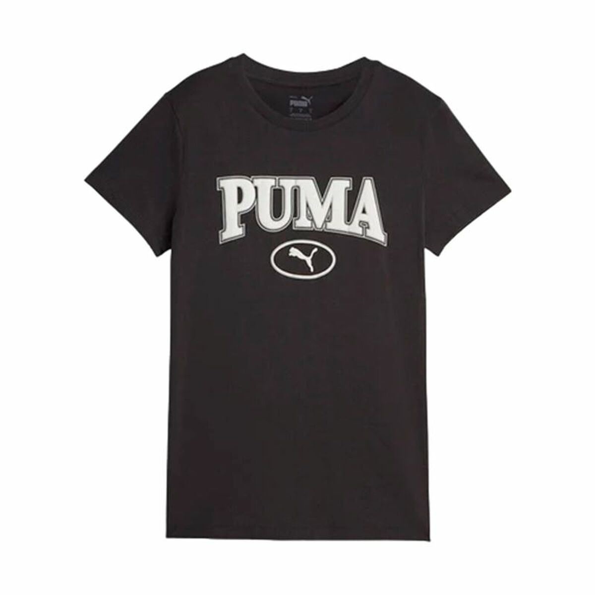 Women’s Short Sleeve T-Shirt Puma Squad Graphicc Black XS