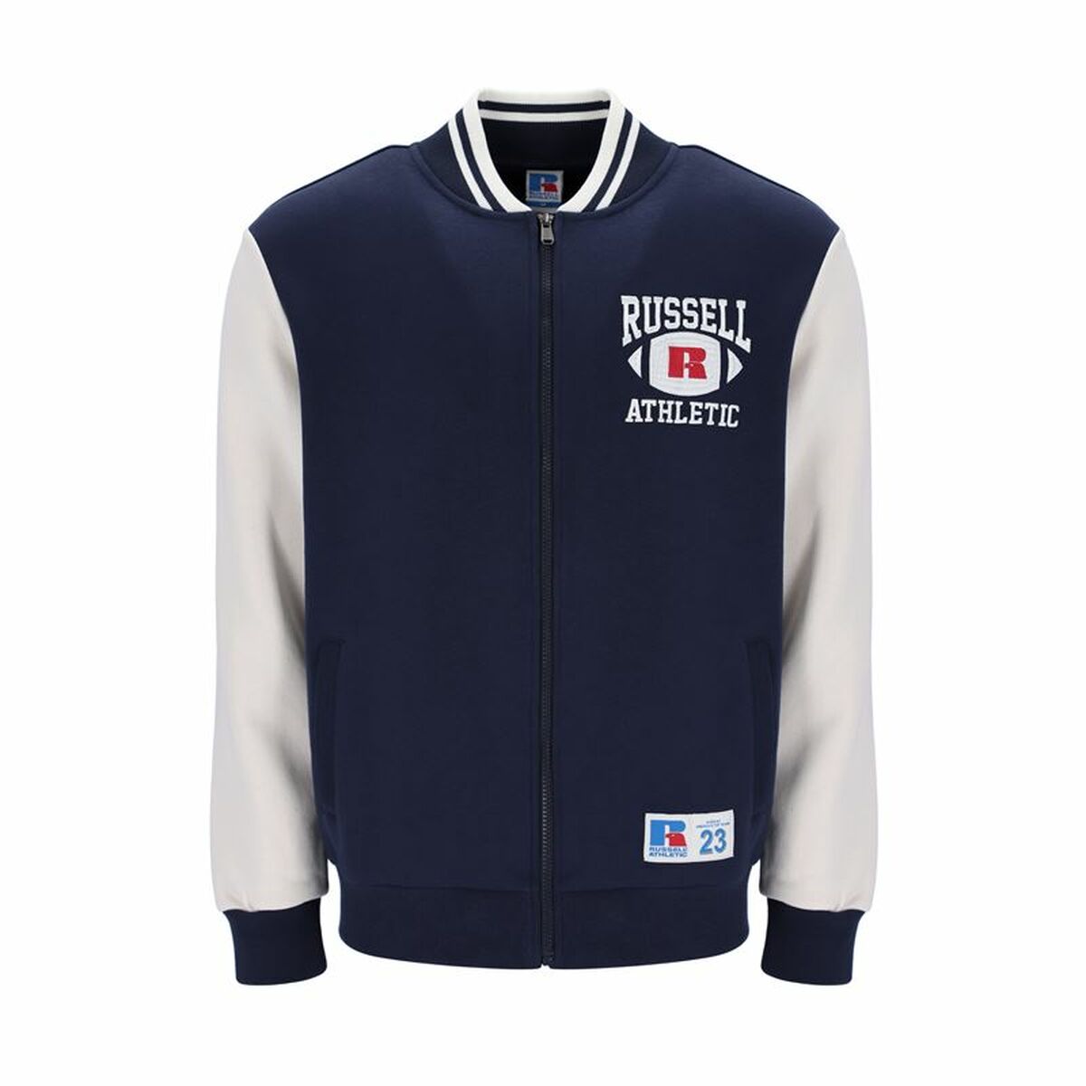 Men's Sports Jacket Russell Athletic Bomber Ty Navy Blue L