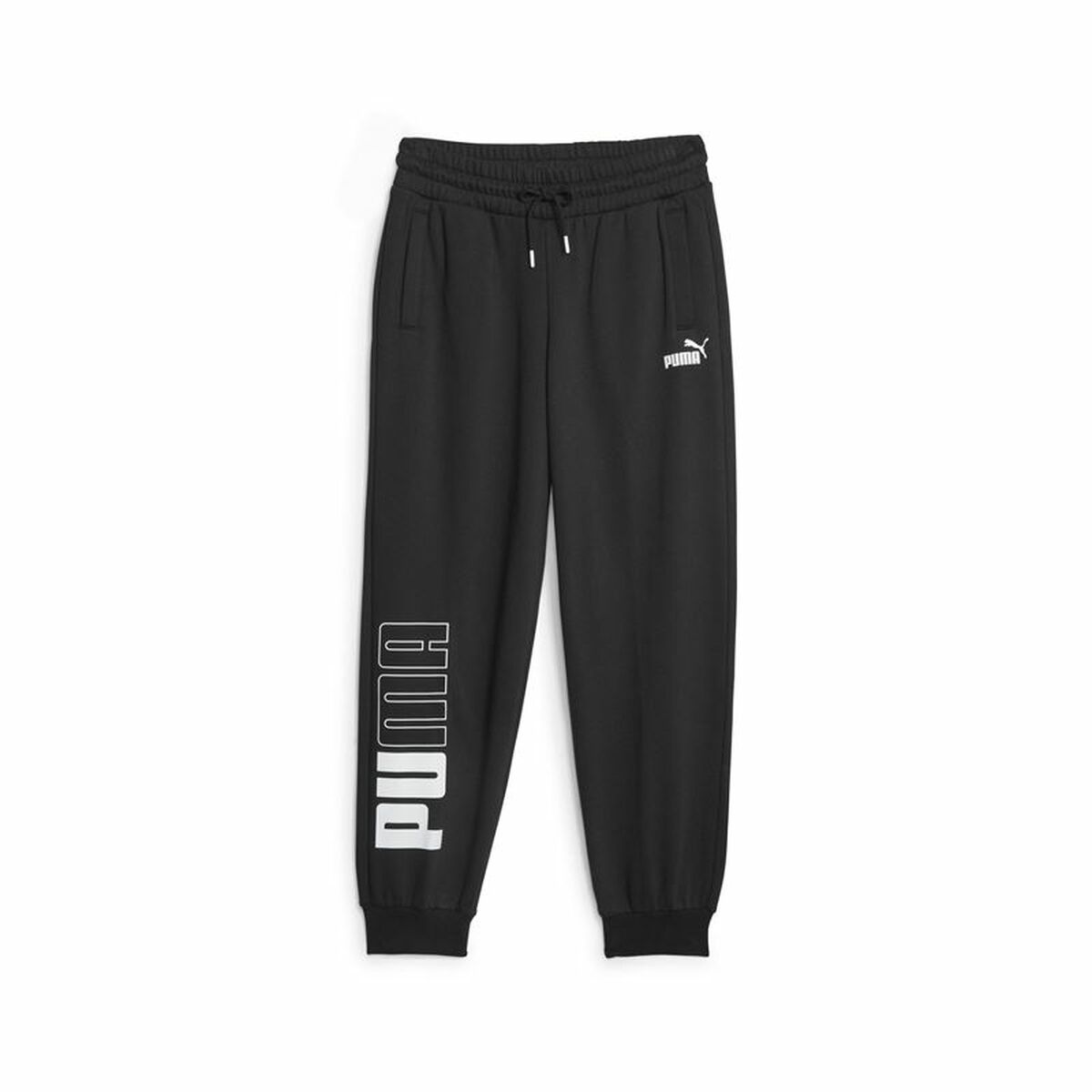 Long Sports Trousers Puma Power Colorblock  Black Lady XS