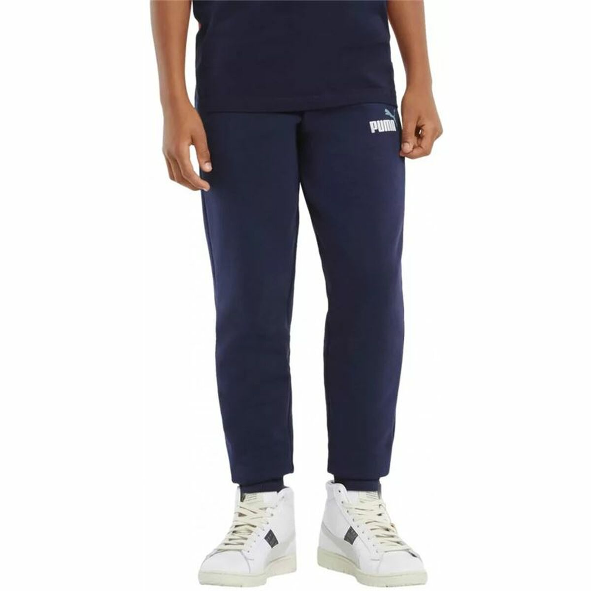 Children's Tracksuit Bottoms Puma  Ess+ 2 Col  Blue 5-6 Years