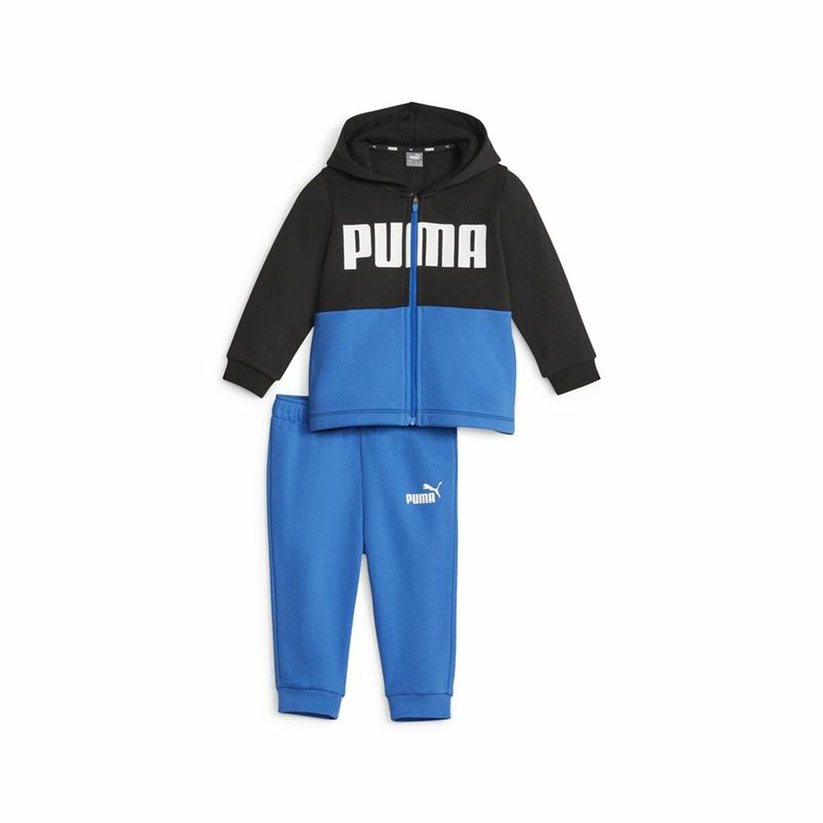 Women's Tracksuit Puma Minicats Colorblockk Black 6-9 Months