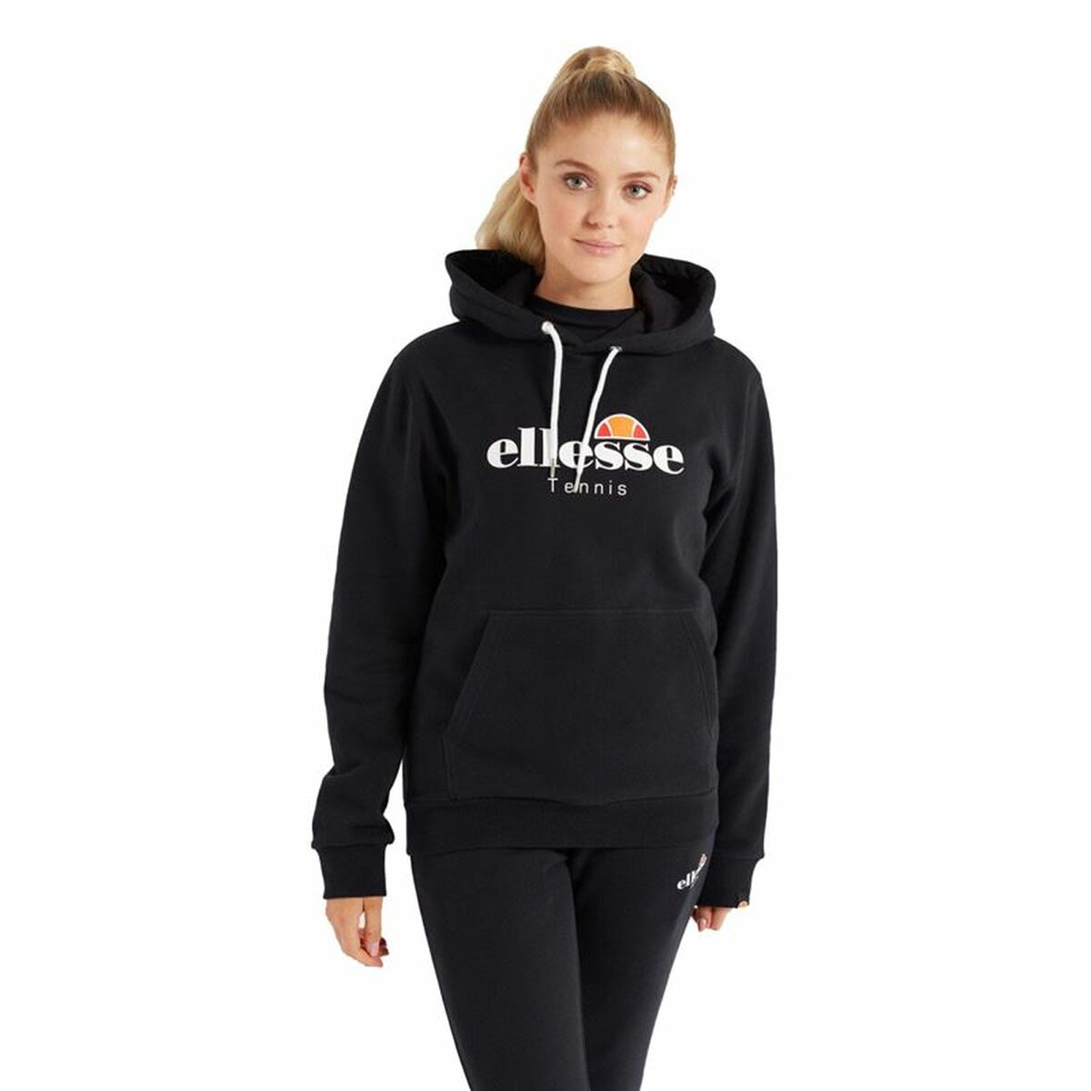 Women’s Hoodie Ellesse Ascellare Black L