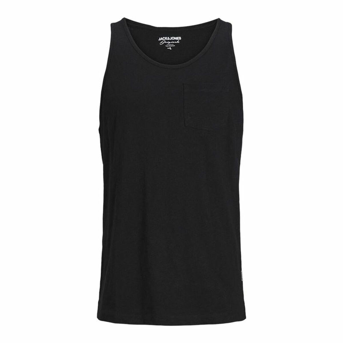 Tank Top Men Jack & Jones Tampa Slub Black L