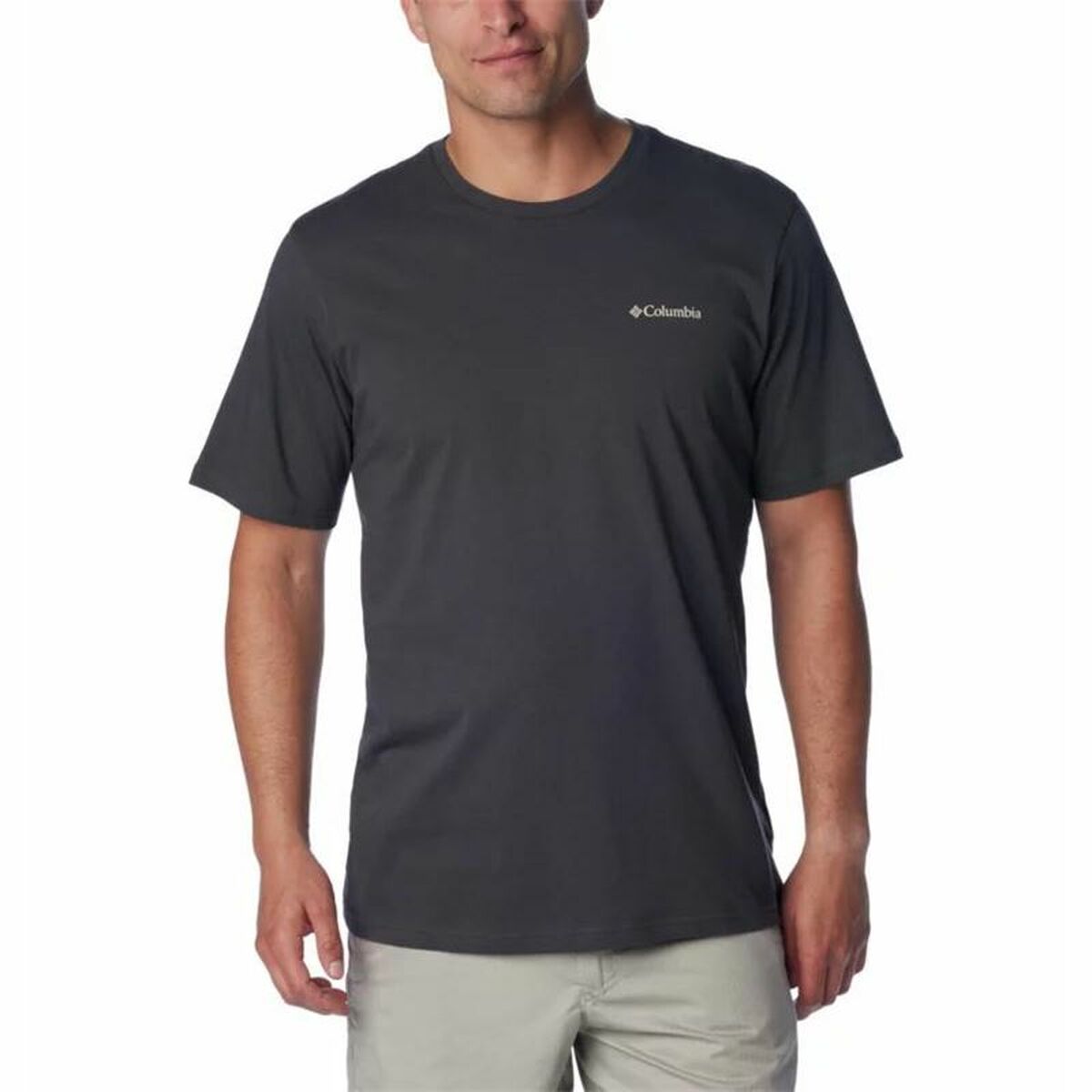 Men’s Short Sleeve T-Shirt Columbia North Cascades™ Grey M