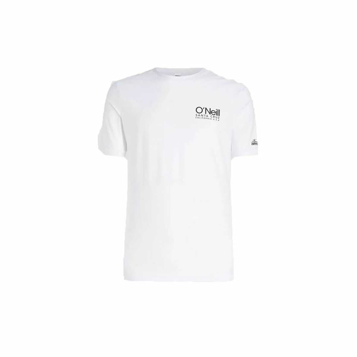 Short-sleeve Sports T-shirt O'Neill Cali S/Slv White S