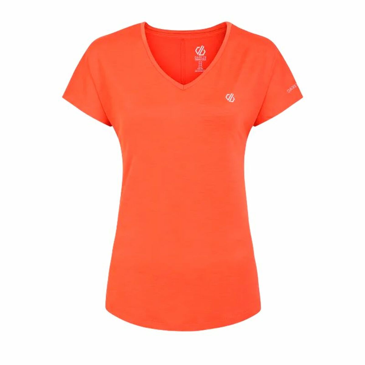 Women’s Short Sleeve T-Shirt Dare 2b Dare to Be Vigilant Orange XL