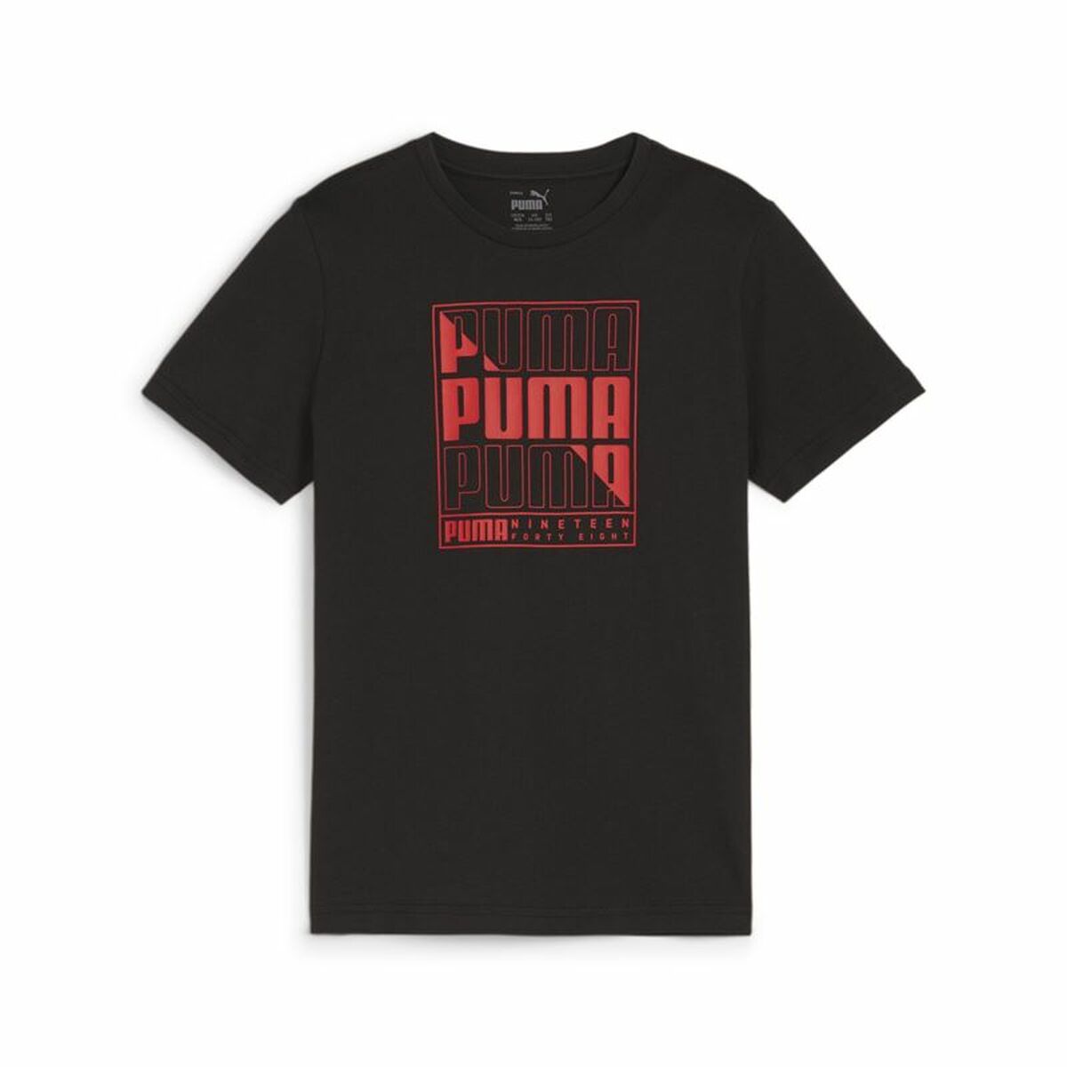 Child's Short Sleeve T-Shirt Puma Graphic 15-16 Years