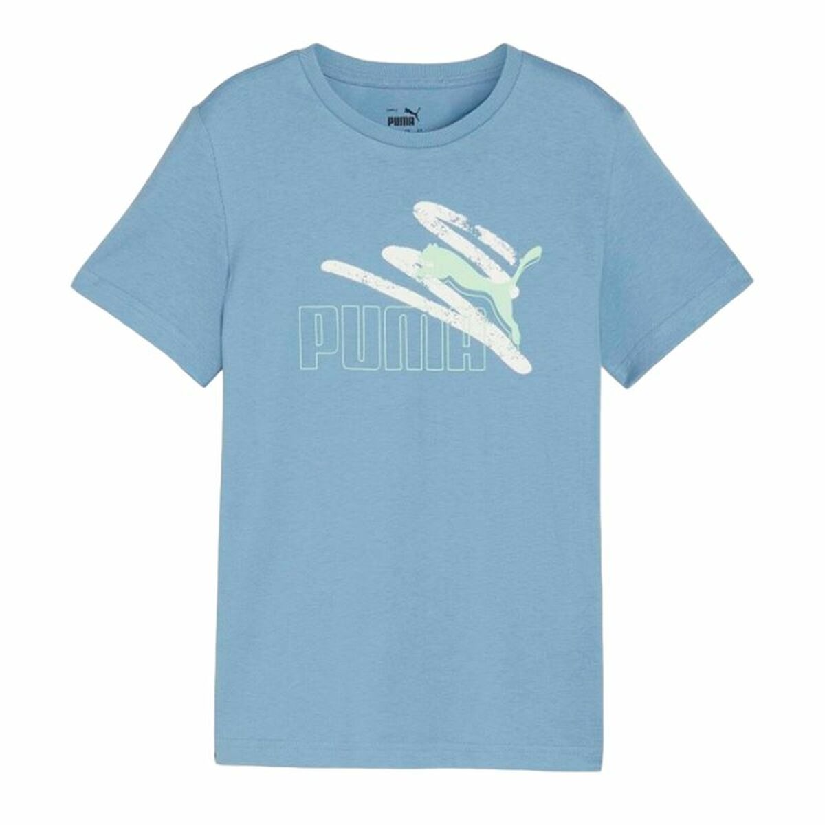 Child's Short Sleeve T-Shirt Puma Essentials+ AB Summer 7-8 Years